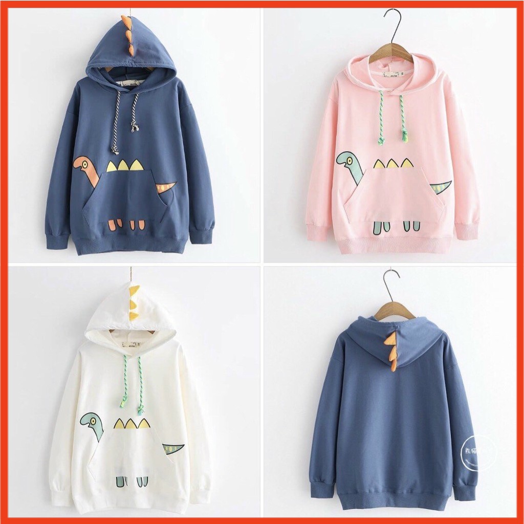 Áo hoodie nữ ( Con Rùa ) - Áo Khoác Hoodie Nữ thời trang nhiều màu - Freesize 35-60kg | BigBuy360 - bigbuy360.vn