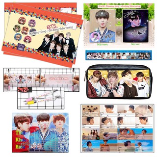 COMBO ĐỒ DÙNG HỌC TẬP JUNGKOOK BTS