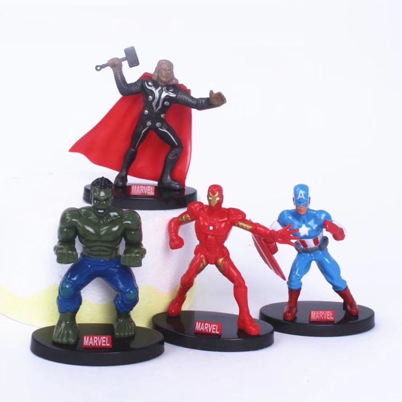 Phụ kiện bánh set mô hình siêu nhân