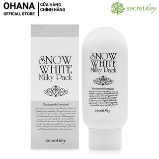Kem Tắm Trắng Snow White - Secret Key Snow White Milky Pack 200g