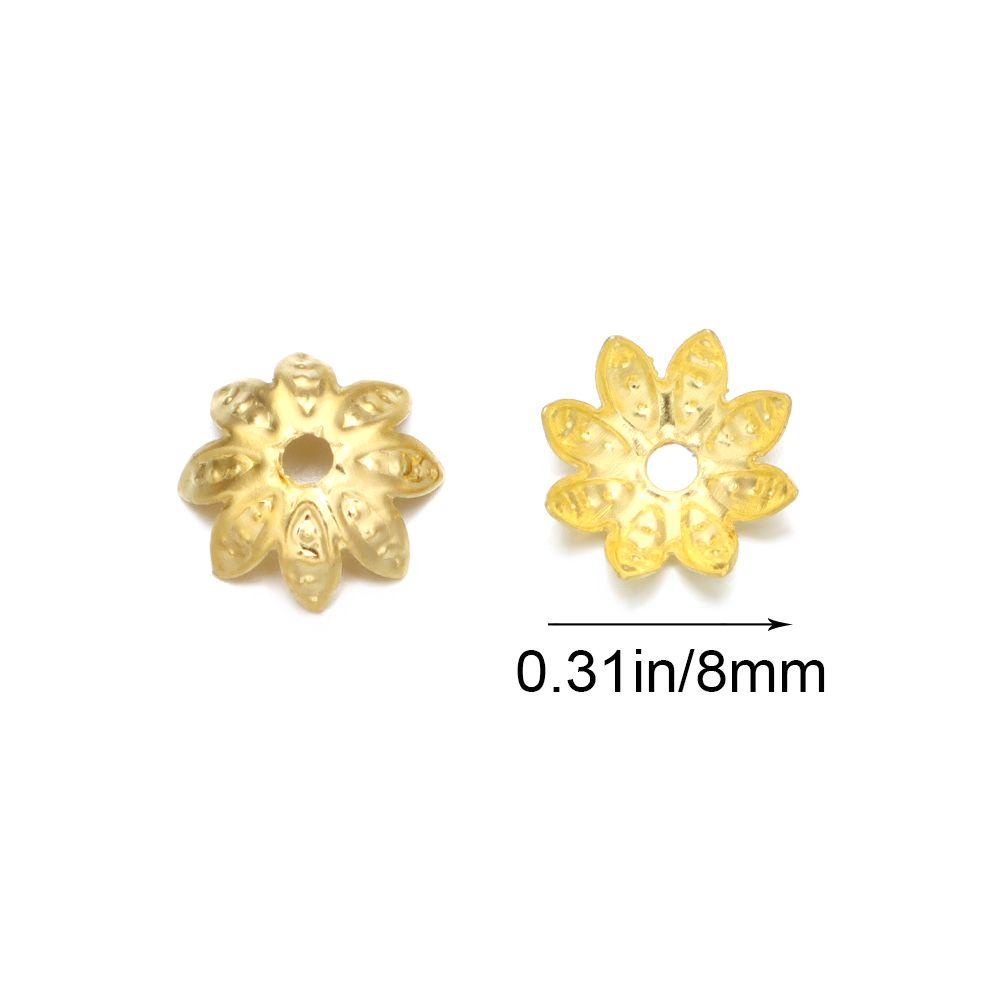 Bộ 100 Hạt Xỏ Lỗ Dùng Làm Trang Sức DIY