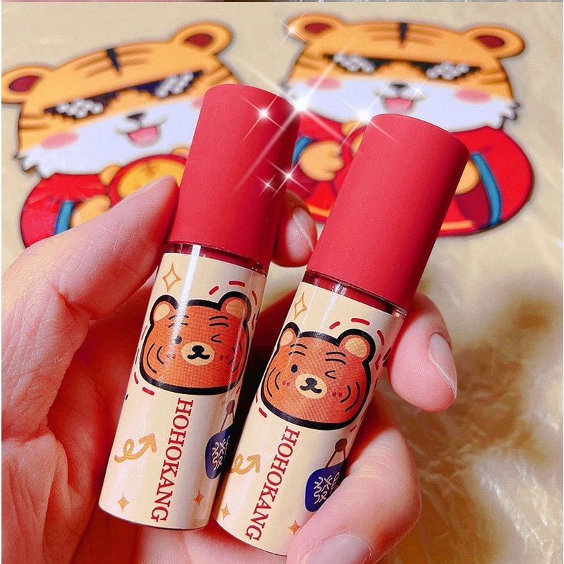 Son Kem HOHOKANG Tiger Dưỡng Ẩm Môi Mềm Mịn