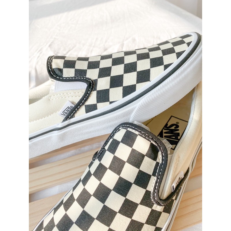 Vans caro slip on, giày vans caro nam nữ CHÍNH HÃNG cao cấp Full box