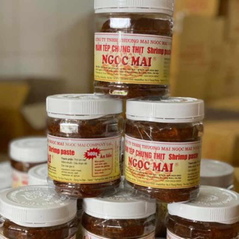 MẮM TÉP CHƯNG THỊT NGỌC MAI HỘP 500g