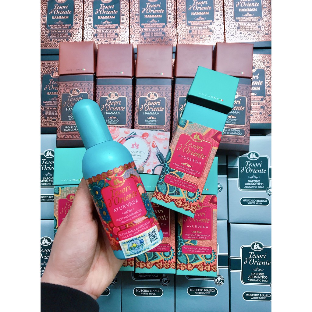 [Mẫu Mới] Nước Hoa Tesori D’Oriente Mùi Hương Ngọt Ngào, Dịu Nhẹ, Trẻ Trung 100ml