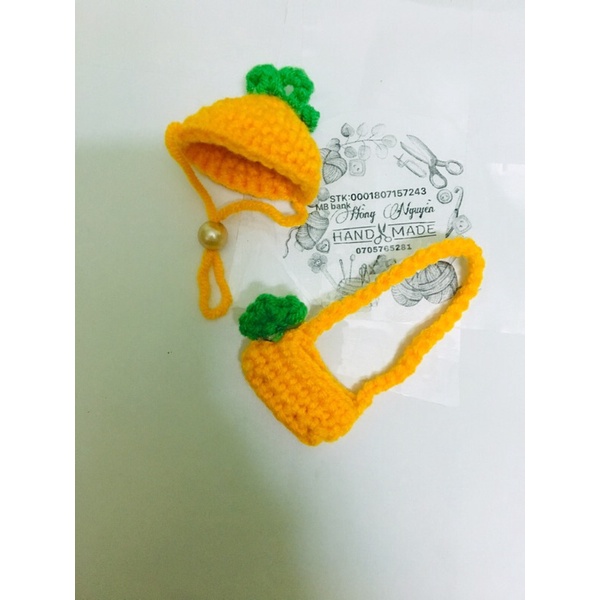 Sét mũ túi cho hamter