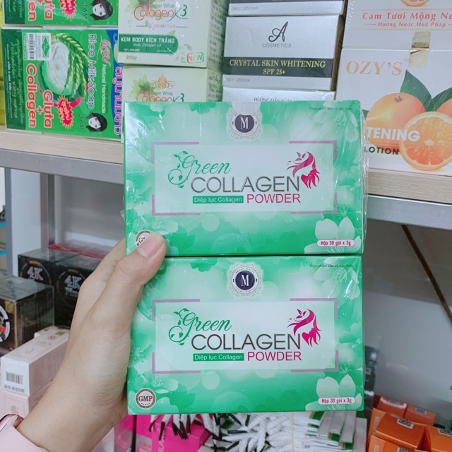 Diệp lục collagen đẹp da