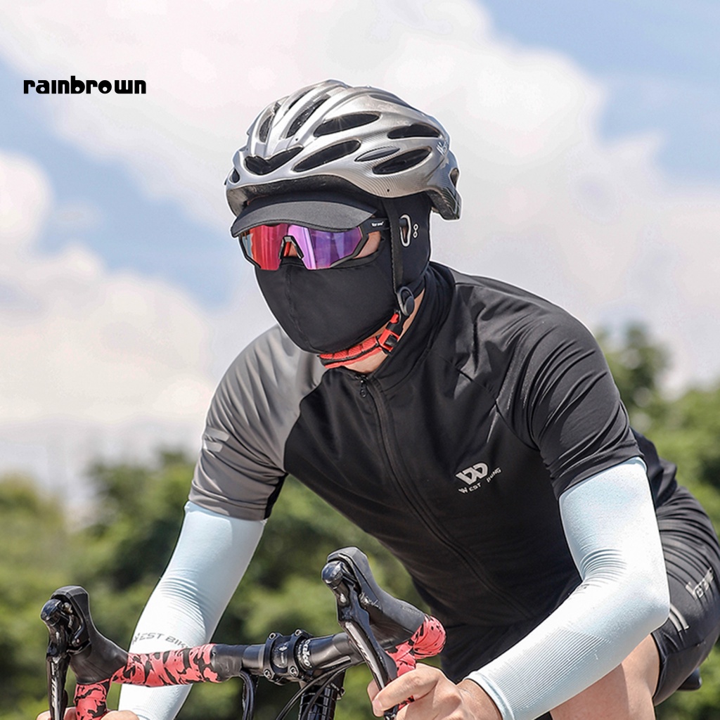 Khẩu Trang Che Mặt Bằng Silicone Chống Gió Chống Nắng Dùng Khi Chạy Xe Đạp Ngoài Trời