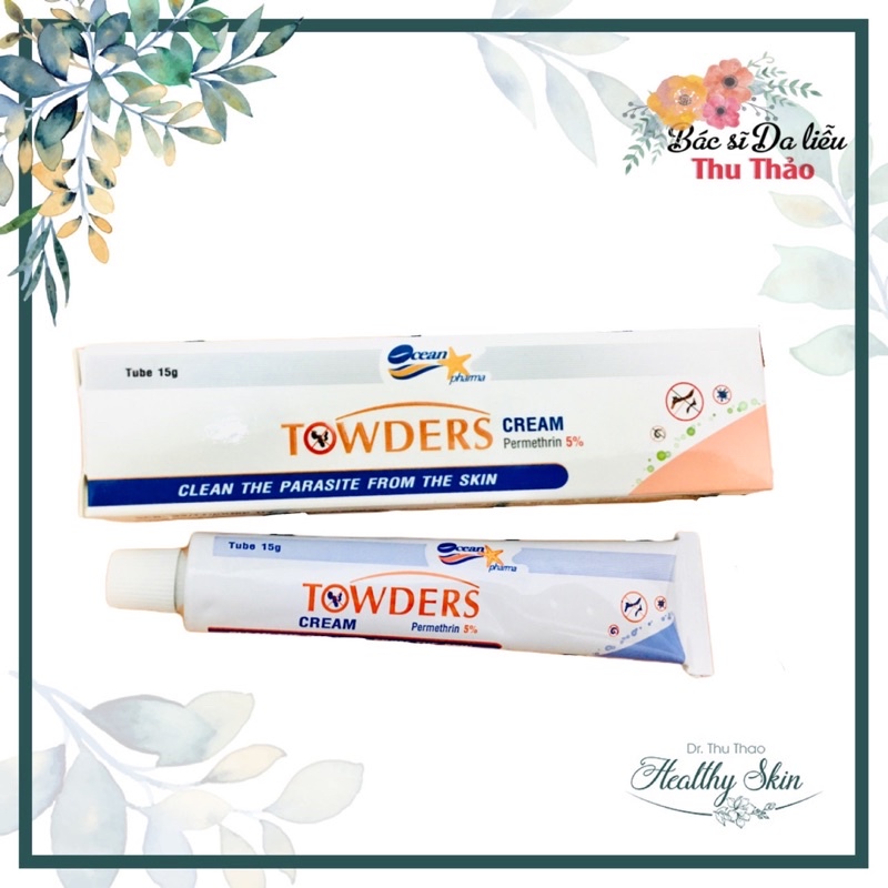 KEM BÔI GHẺ  - TOWDERS CREAM