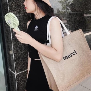 Túi size lớn cói merci tsl3010