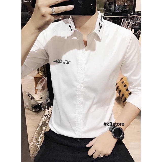 Áo sơ mi nam dài tay,chất vải lụa cao cấp, đẹp giá rẻ,AT 09 | BigBuy360 - bigbuy360.vn