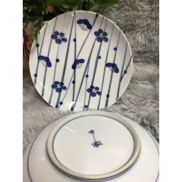 Bộ 2 dĩa hoa size 16cm