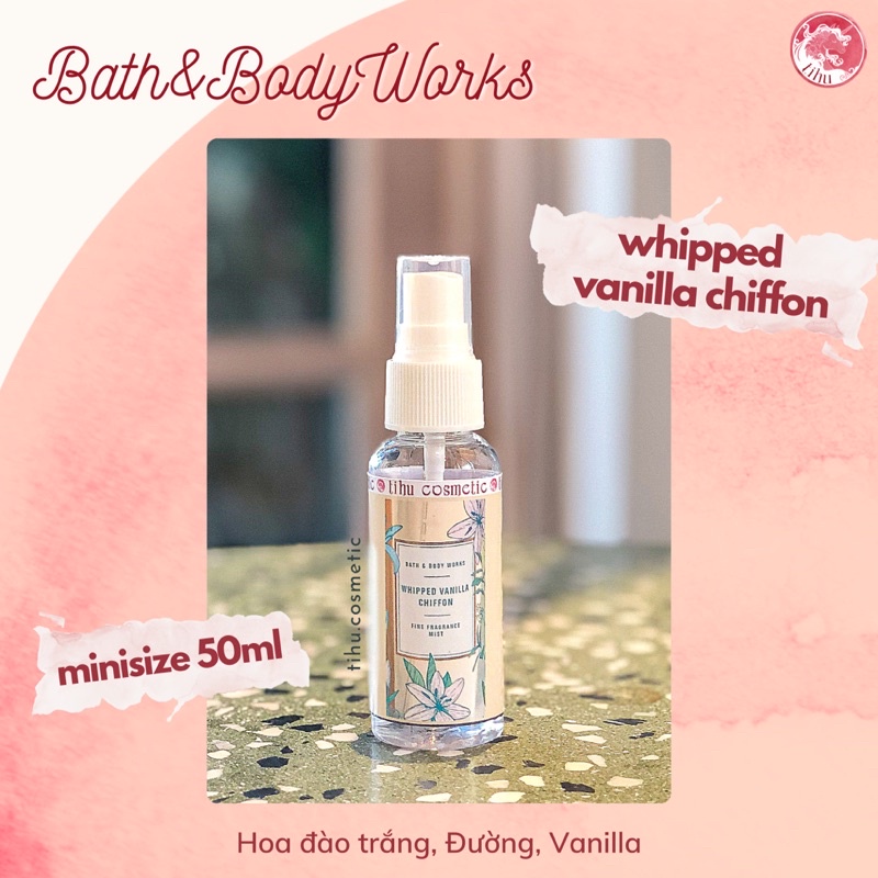 Xịt thơm nước hoa body mist cỡ nhỏ 30ml-50ml Bath & Body Works | BigBuy360 - bigbuy360.vn