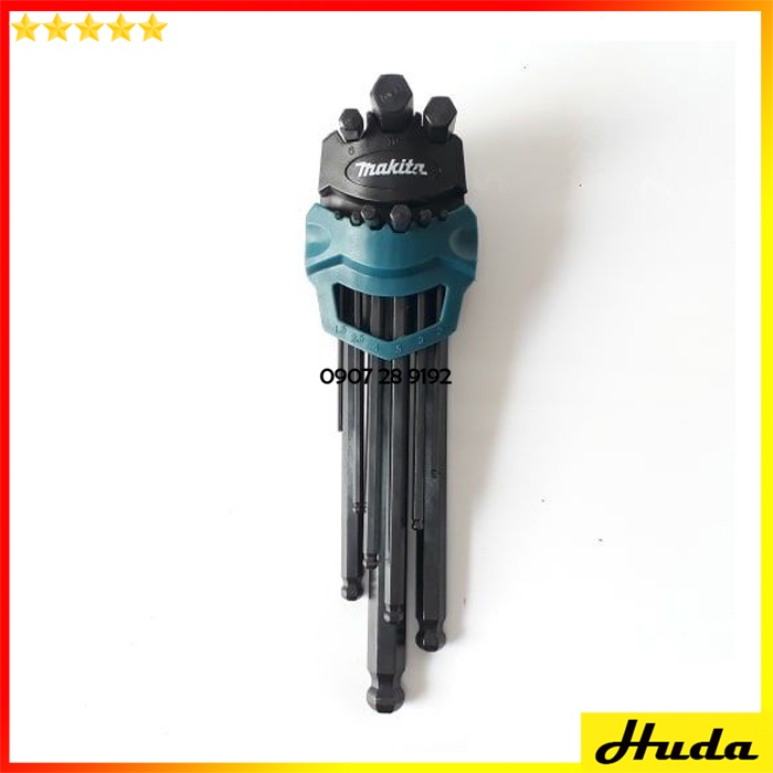 Bộ lục giác 1.5-10mm Makita (9 chi tiết)