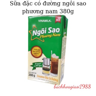 NOW SHIP Sữa đặc có đường ngôi sao phương nam hộp giấy 380g