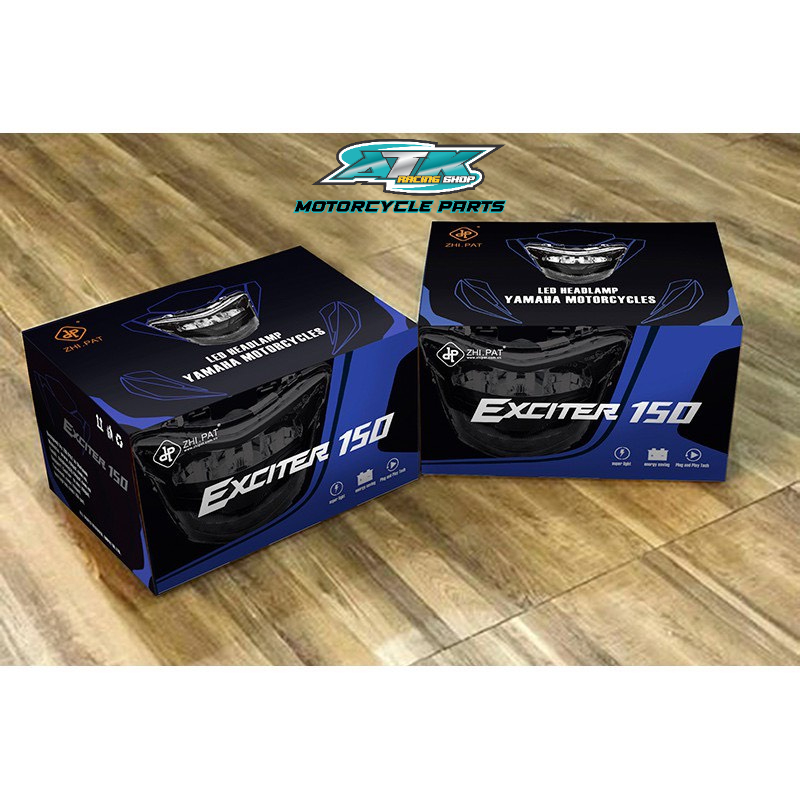 Pha đèn LED 2 tầng xe Yamaha Exciter 150 Sporty 2019 hàng chính hãng ZHI.PAT