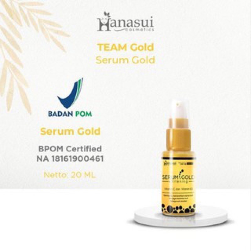 (Hàng Mới Về) Serum Hanasui Bpom Collagen Vàng Làm Trắng Sáng Da Trị Mụn Cho Nam