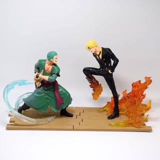 Mô hình Zoro đại chiến, chiến đấu với Sanji - Mô hình OnePiece