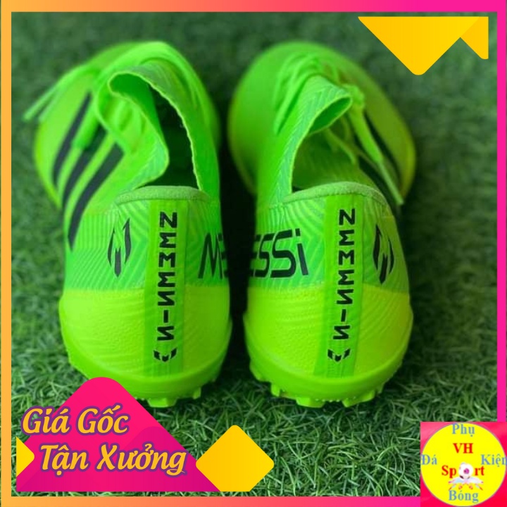Giày đá bóng ,đá banh sân cỏ nhân tạo Adidas Nemeziz 18.3 TF Xanh Chuối