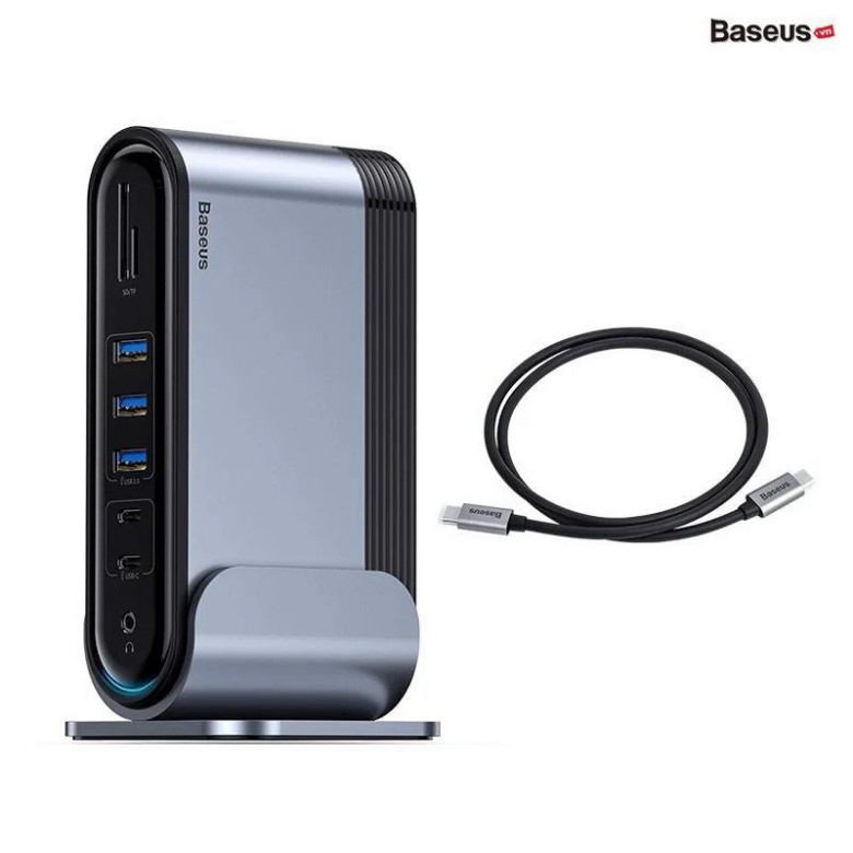 Hub chuyển đa năng Baseus Working Station 17 in 1 LV698