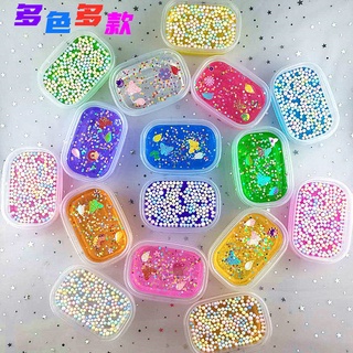 HOTKeo tạo bọt, siêu bong bóng, bùn nén pha lê, đất sét siêu nhẹ, rẻ hơn, vui hơn, hộp đặt mứt và chất nhờn lớn hơn