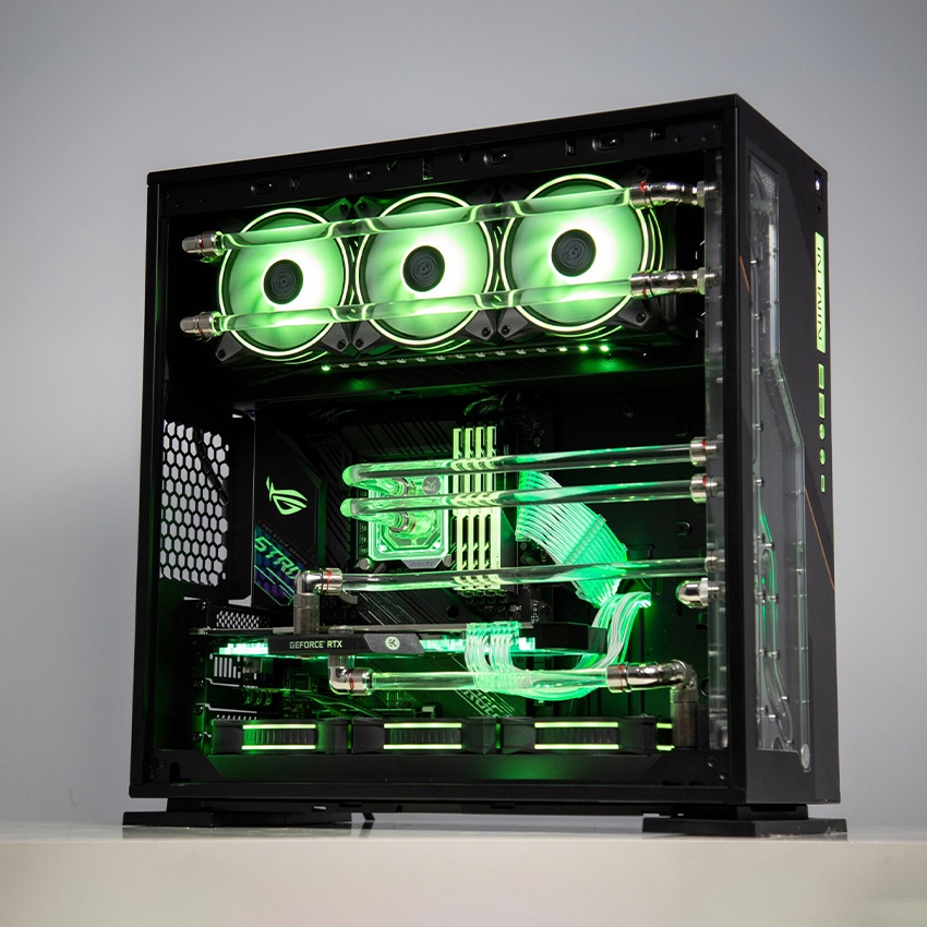 Quạt tản nhiệt máy tính Fan Case Cooler Master MasterFan MF120 Halo 3in1