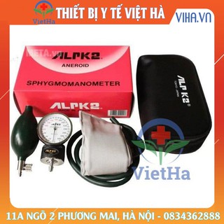 Máy Đo Huyết Áp Cơ Đồng Hồ Alpk2 kèm ống nghe hàng sịn