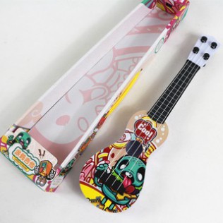 [Mã SFP-74623178 Giảm 2k] Đàn Ukulele Mini, Đàn Guitar Mini Món Quá Ý Nghĩa Mẹ Tặng Bé, Tặng Kèm Vỏ Đựng Xịn ggggggggggg