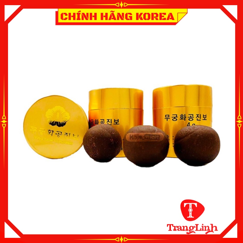 An cung chính phủ Mugunghwa chính hãng, hộp 60 viên - An cung ngưu hoàng hoàn phòng đột khụy, tai biến - tranglinhkorea