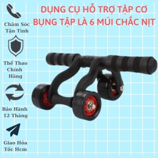 Con Lăn Tập Cơ Bụng 2 Bánh, 4 Bánh Cao Cấp (Tặng Thảm Lót Gối), Con Lăn Tập Gập Cơ Bụng 8 Mui.
