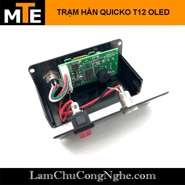 Trạm hàn T12 Quicko T12-942 hiển thị OLED 24V BẢN QUỐC TẾ