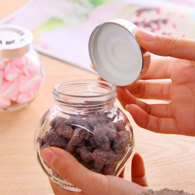 HỦ LỌ THỦY TINH NGHIÊNG ĐỤNG GIA VỊ 50ML-180ML-380ML