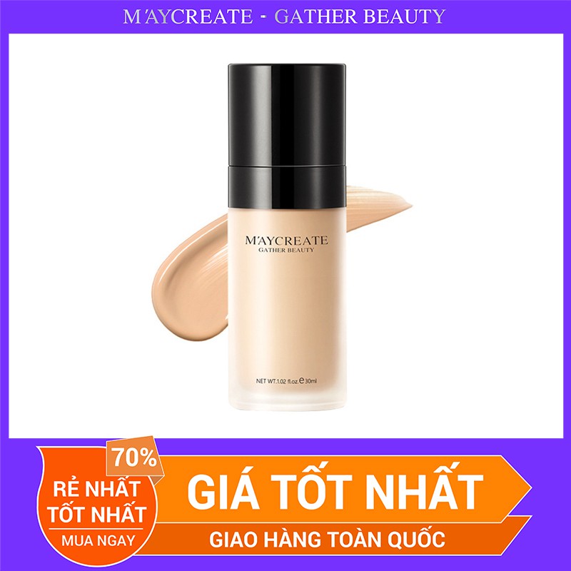 Phấn Nền Dạng Lỏng Che Khuyết Điểm Maycreate Hàng Nội Địa Trung. | BigBuy360 - bigbuy360.vn