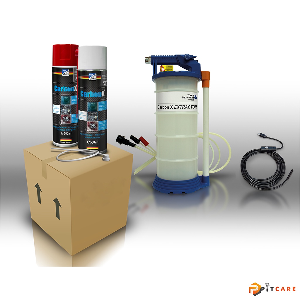 Bluechem Carbon X - Bộ Sản Phẩm Vệ Sinh Loại Bỏ Carbon Trong Buồng Đốt