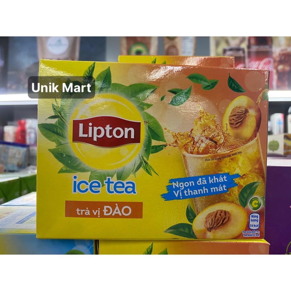 Trà Lipton Ice Tea vị đào hộp 224g - 1023548