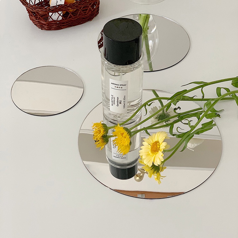 Gương trang điểm làm đạo cụ chụp ảnh acrylic bất đối xứng thời trang sáng tạo