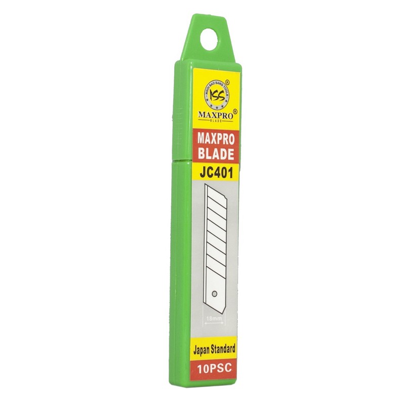 10 lưỡi dao rọc giấy A100 maxpro hàng chính hãng
