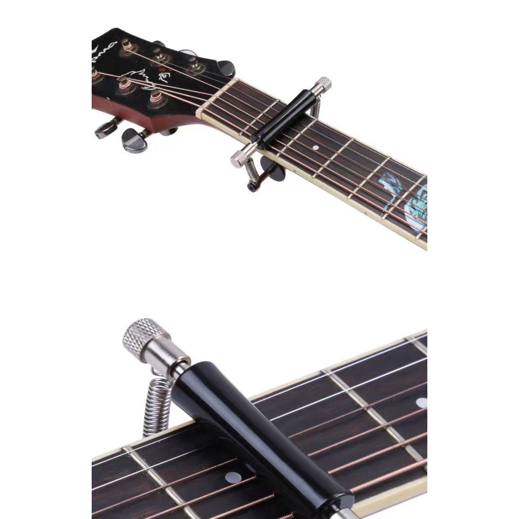 Capo lăn trượt cho đàn guitrar classic và acoustic cực kì tiện lợi Enzi