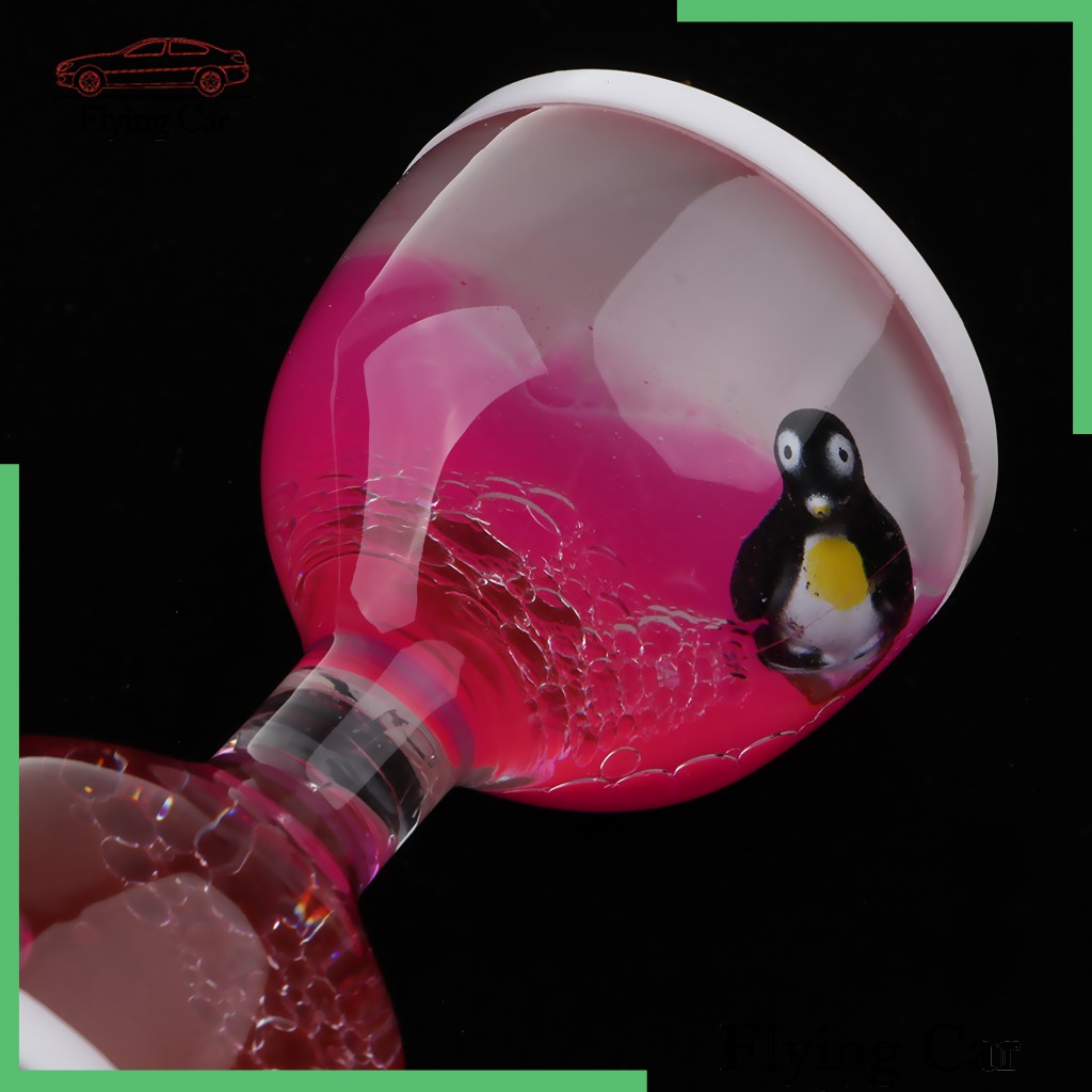 [Lzdjfmy2] Đồng Hồ Cát Chuyển Động Dạng Chất Lỏng Màu Xanh Dương