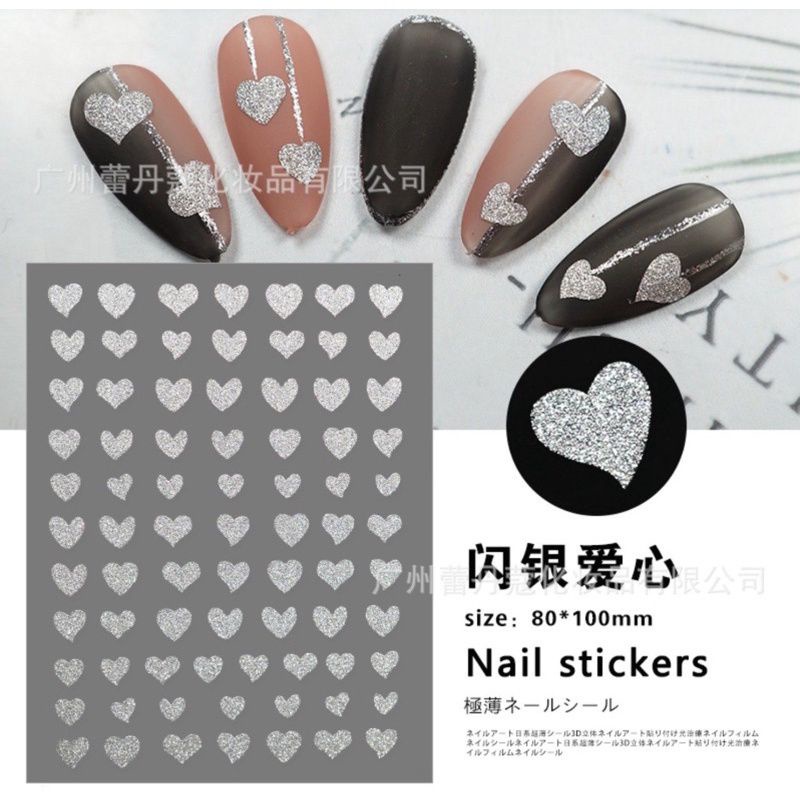 Stick nhũ flash các mẫu siêu HOT dán móng lung linh