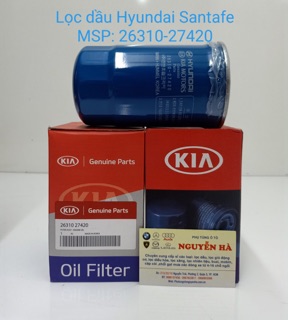 Lọc dầu santafe
