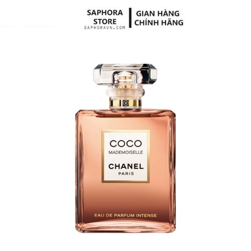 Nước hoa Nữ Chính Hãng Chanel Coco Mademoiselle Intense 100ml Bền Hương Lên Đến 8 Tiếng, Sang Trọng Quý Phái
