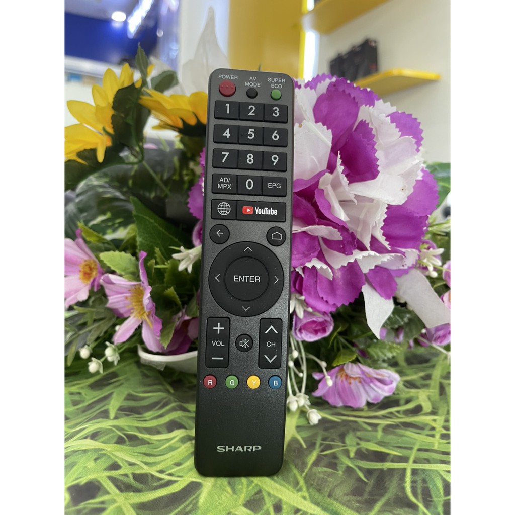 {Hàng zin 100%} Remote điều khiển tivi SHARP ( Bảo hành 06 tháng)