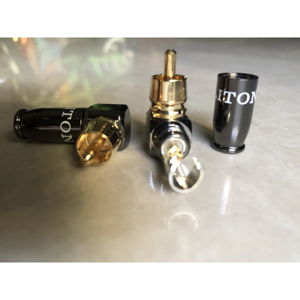 Đầu hàn jack cắm AV/RCA - Mạ Niken chất lượng cao