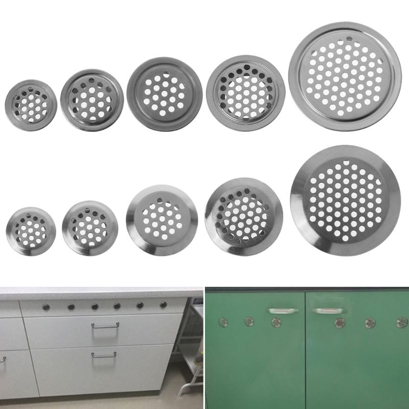 Lỗ Thông Gió Bằng Thép Không Gỉ Hình Tròn Tiện Dụng