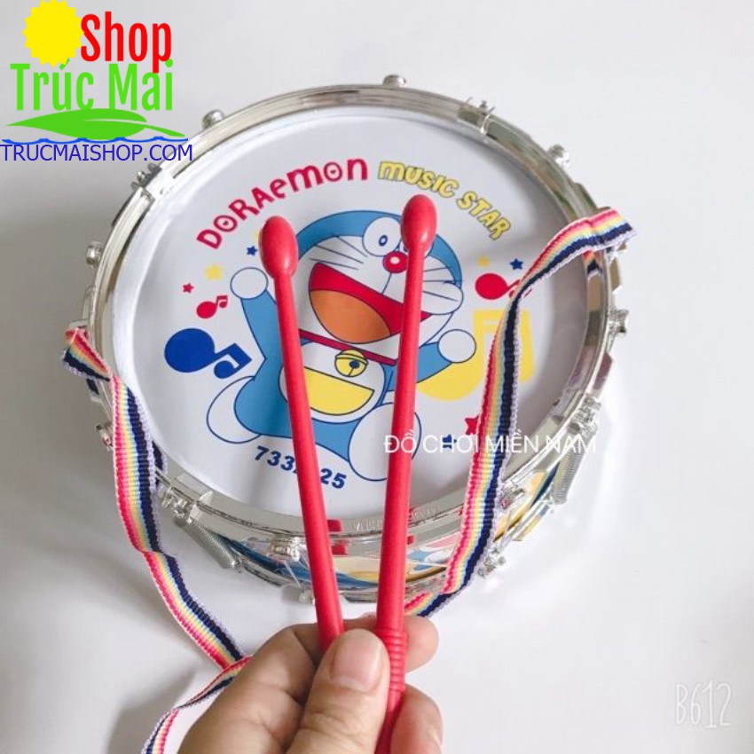 đồ chơi trẻ em trống lớn nhựa 21cm