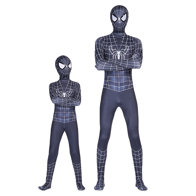 Trang Phục cosplay Người Nhện Màu Đen Cho Lễ Hội Hóa Trang