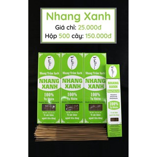 Nhang xanh khổng lồ 500 cây 30cm