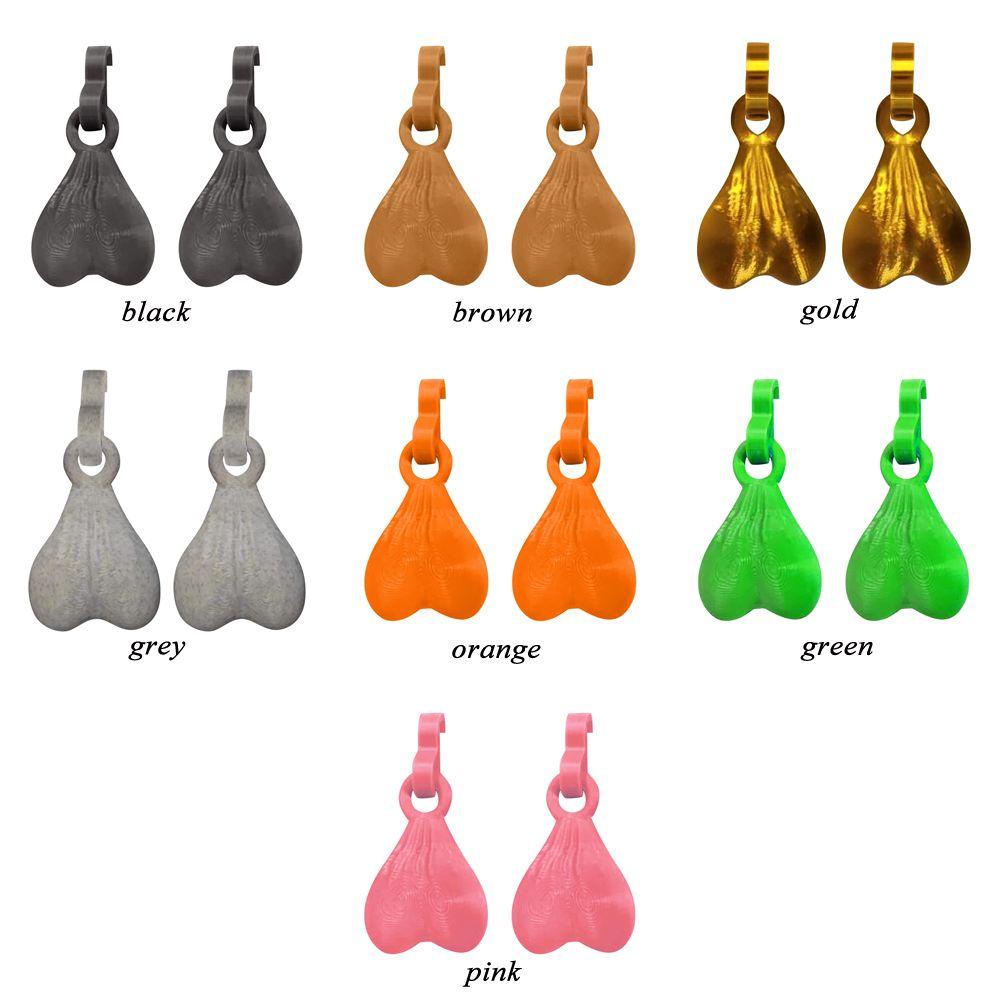 PEARLVN Set 2 Mặt Dây Chuyền Hình Đôi Giày Thời Trang