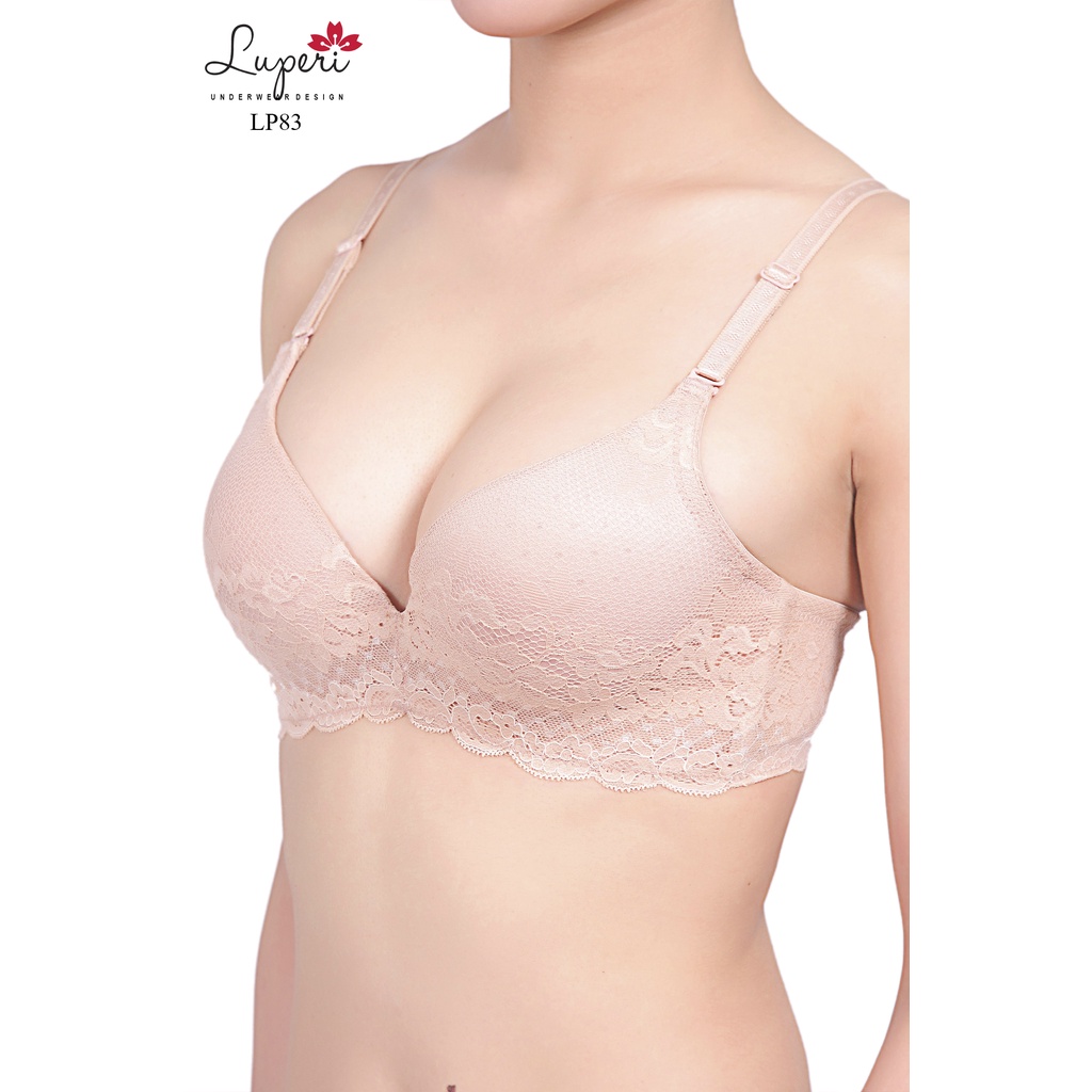 Áo Lót Nâng Ngực Đệm Mỏng Lỗ Thông Hơi Luperi có gọng thoáng mát tốt cho ngực to ngực cho con bú ngực sau sinh LP83 | BigBuy360 - bigbuy360.vn